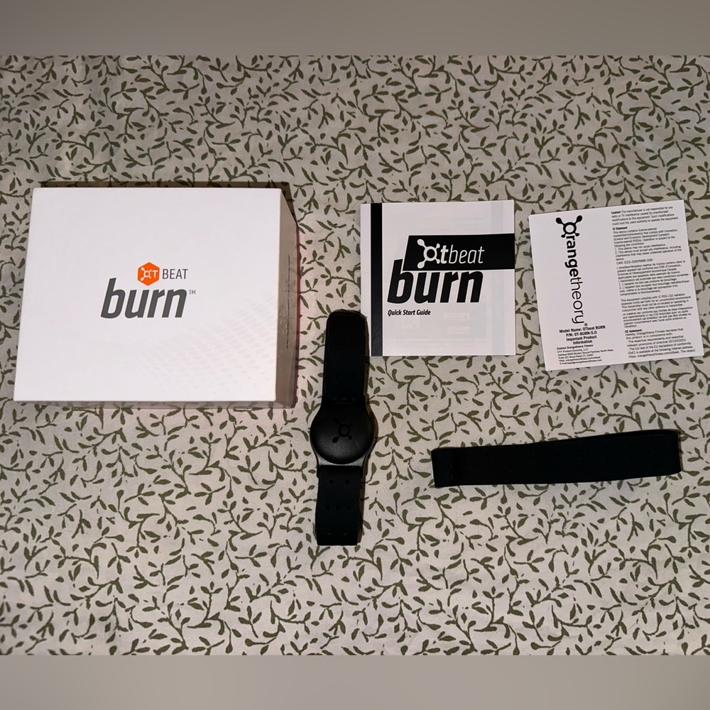 Orange Theory Burn Band Heart Rate Monitor